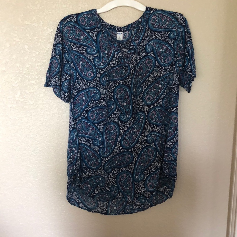 Blue blouse